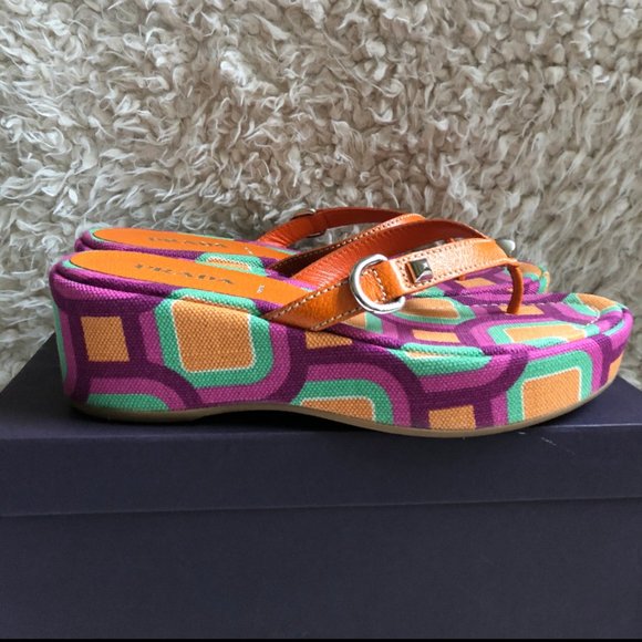 PRADA Wedge Sandals - Picture 4 of 4